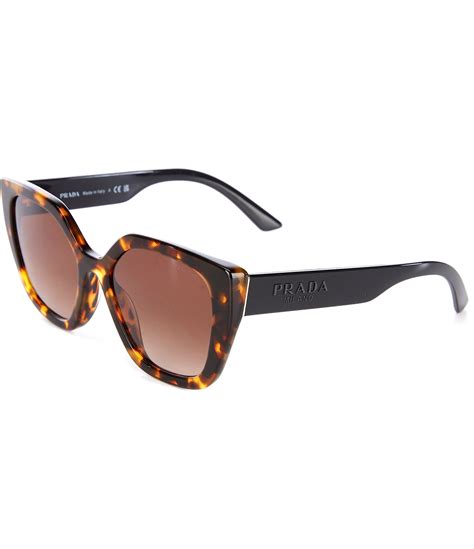 prada women sunglasses cat eye|prada 52mm cat eye sunglasses.